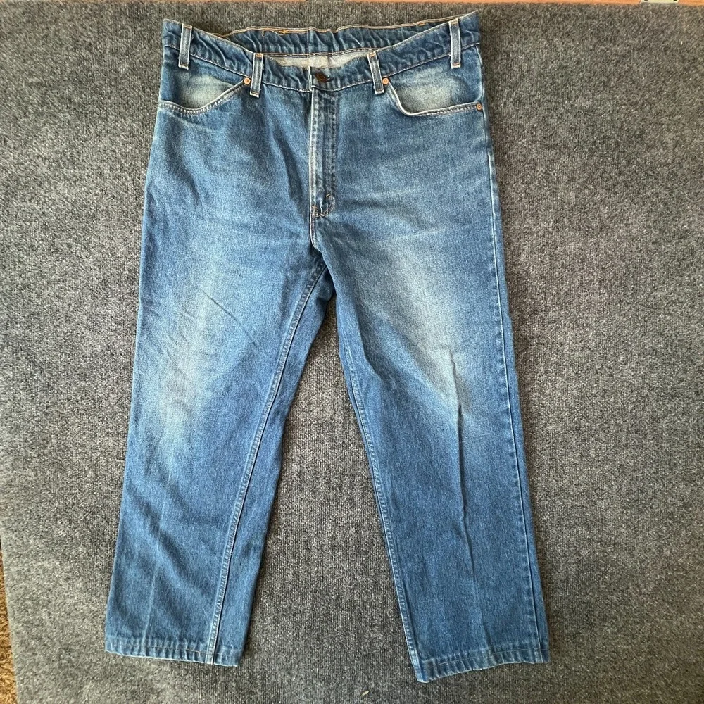 Vintage Levi's 506 Jeans Mens 38x29‎ Blue Denim Cotton Medium Wash Made In USA
